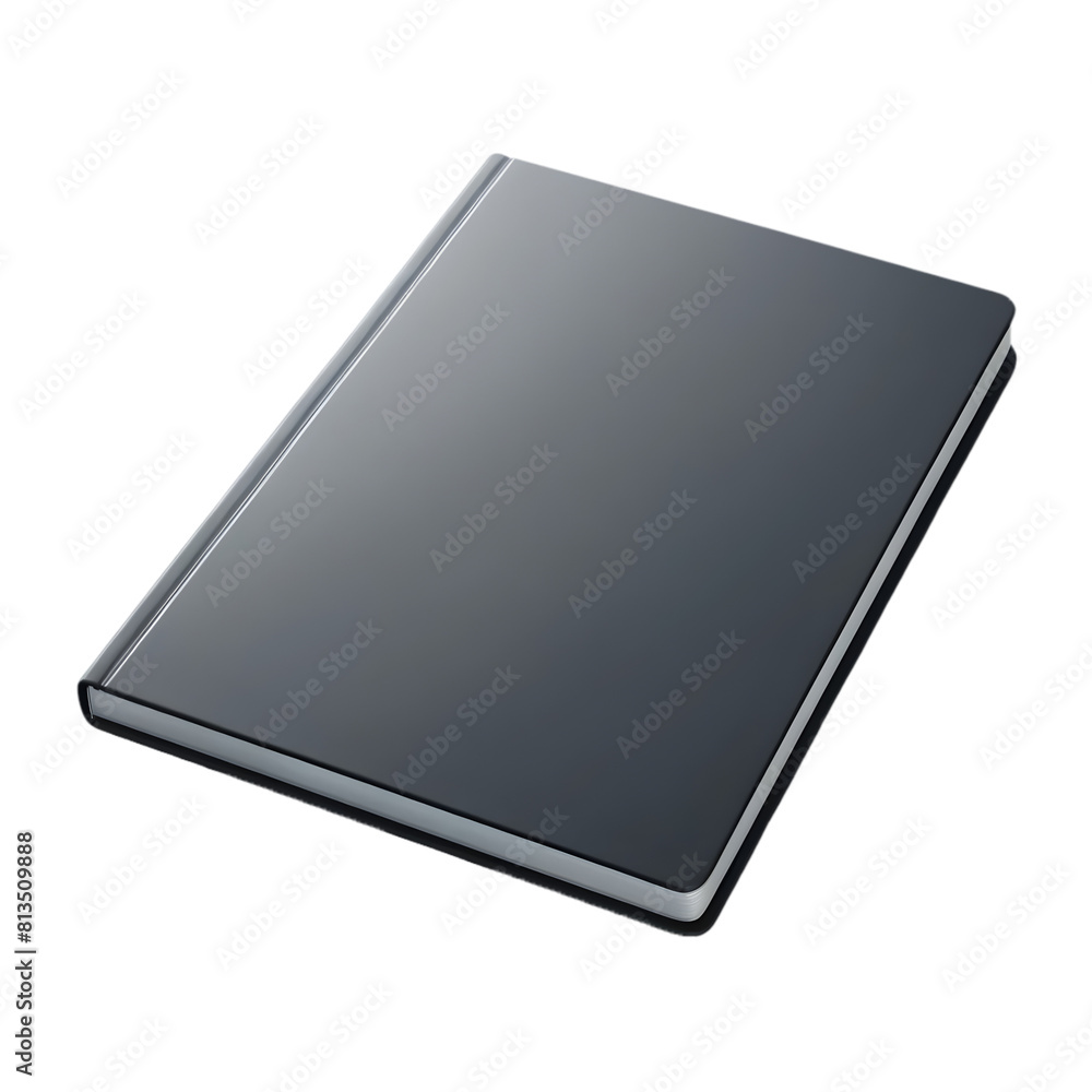 black hardcover notebook It's a blank book. The cover is clear and open. black hardcover notebook It's a blank book. The cover is clear and open.