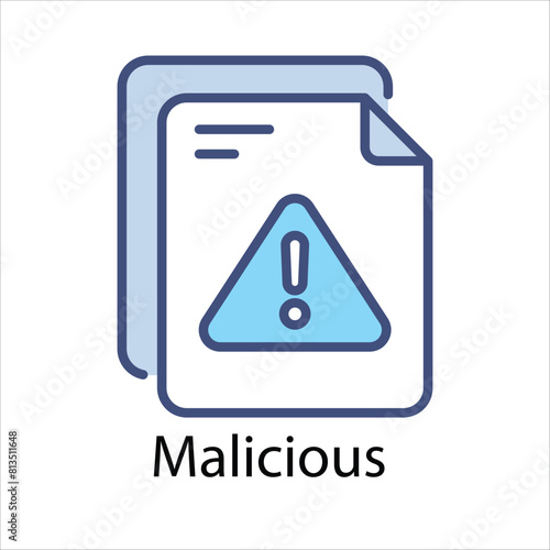 Malicious  Vector icon