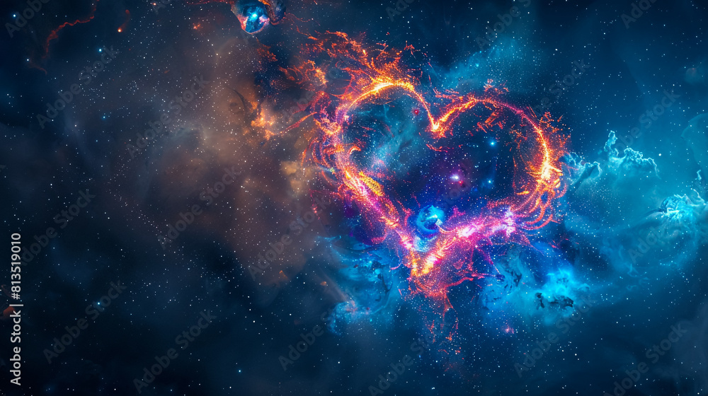 Cosmic Valentine: The Heart Nebula