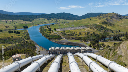 Fotografía Pipes of the Talbingo Hydro Scheme.