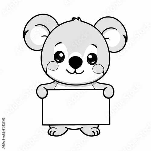 Vector illustration of a playful Koala for preschoolers' storytime