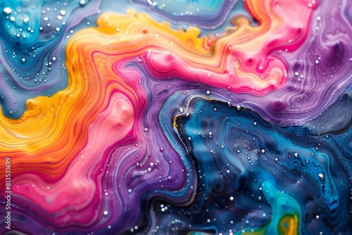 abstract background in colors and patterns for Day of Sensory Overload (Dag van Overprikkeling)