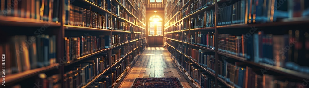 Library-Bookshelves-Sunlight.academic, knowledge, books, education, reading, intellectual, 