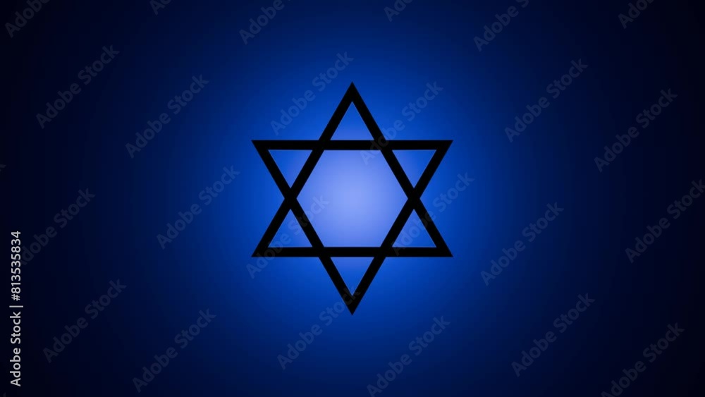 3D render of the Star of David with a dark background. The Jewish Star of David emerges from the darkness, symbolizing identity and community.
3D render of the Star of David with a dark background. The Jewish Star of David emerges from the darkness, symbolizing identity and community.