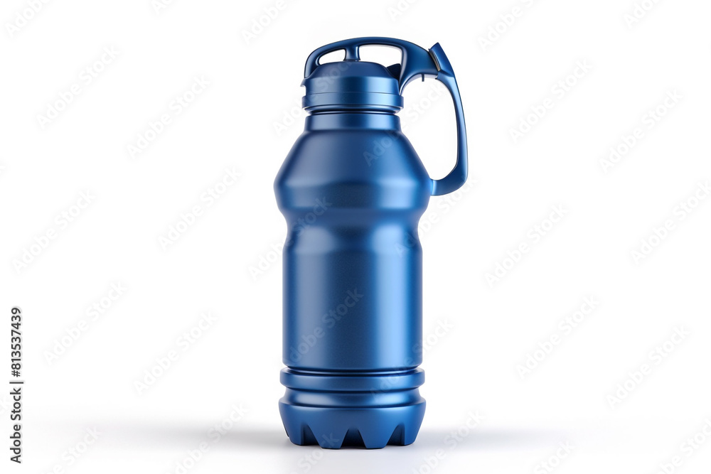 3d plastic bottle in blue realistic style, fitness mixer in the gymdecoration for banners or posters on a sports themeillustration isolated on white background3D rendering 3d plastic bottle in blue realistic style, fitness mixer in the gymdecoration for banners or posters on a sports themeillustration isolated on white background3D rendering