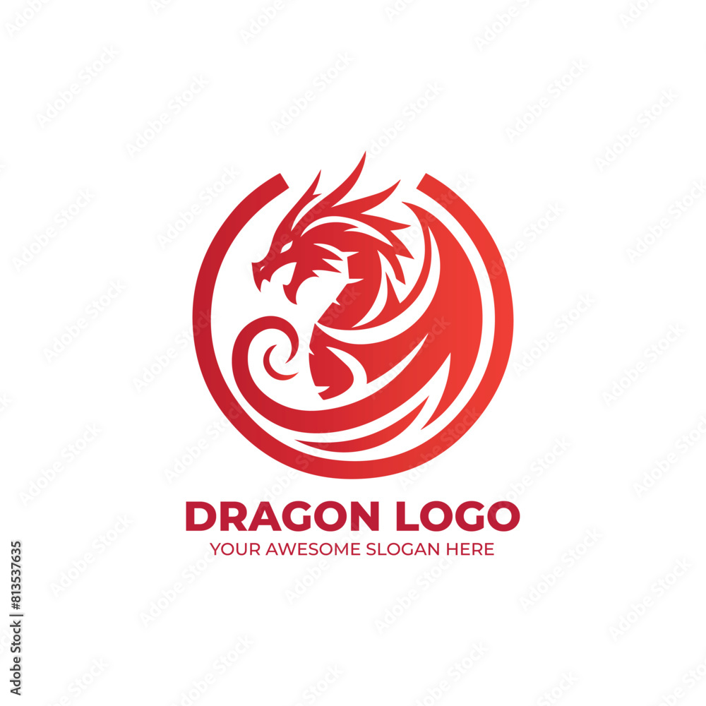 Red Spirit of Dragon Logo Red Spirit of Dragon Logo