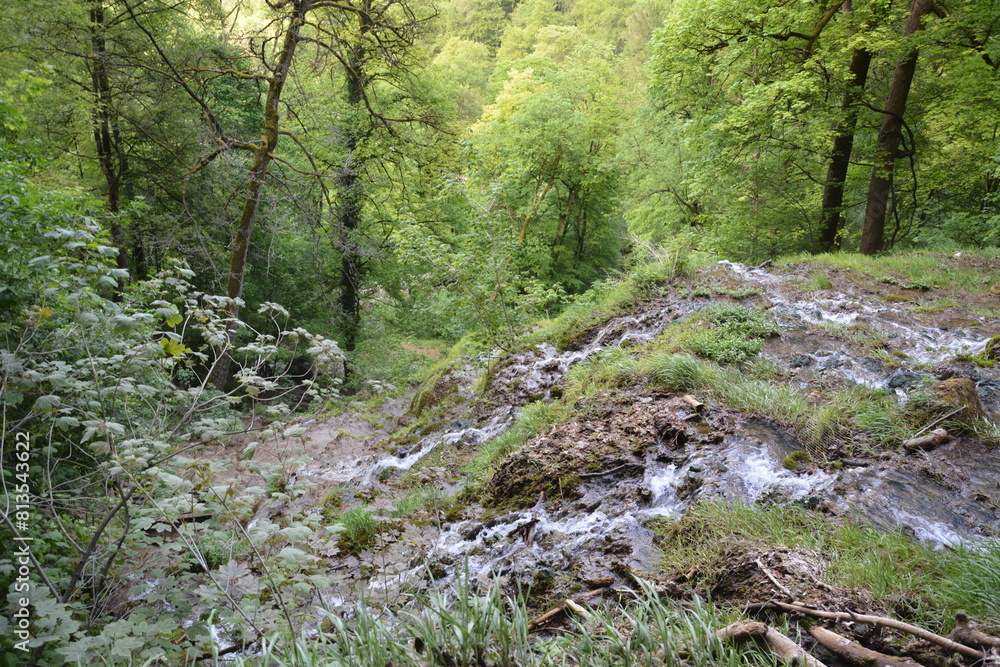 Photographs in the nature of Germany. The Urach Waterfalls are located in the town of Bad Urach. Photographs in the nature of Germany. The Urach Waterfalls are located in the town of Bad Urach.