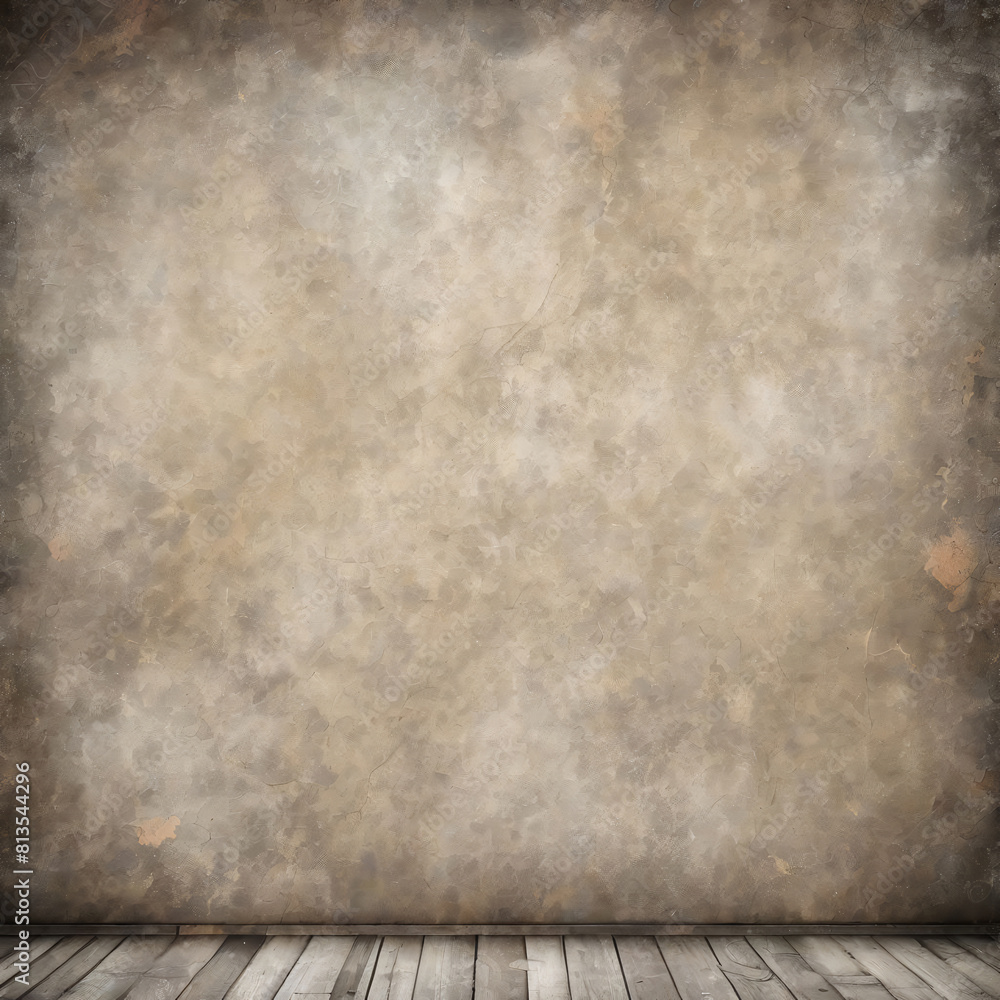 old grunge background with space for text or image. vintage wall