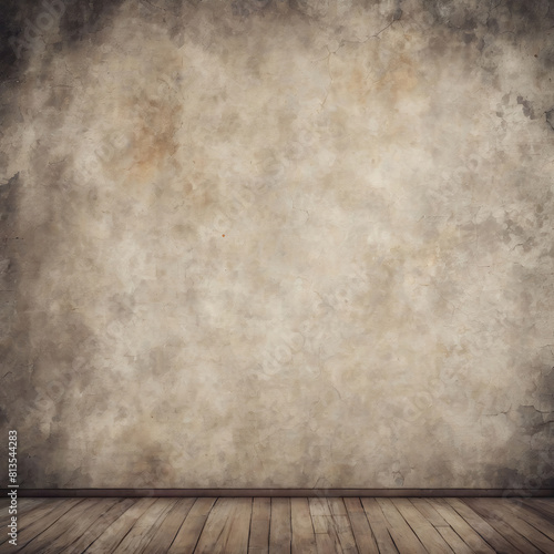 old grunge background with space for text or image. vintage wall
