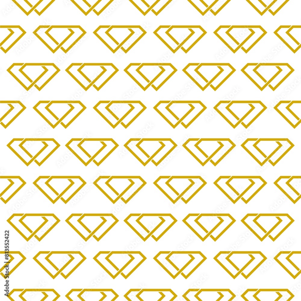 Logo design line diamond seamless pattern Logo design line diamond seamless pattern