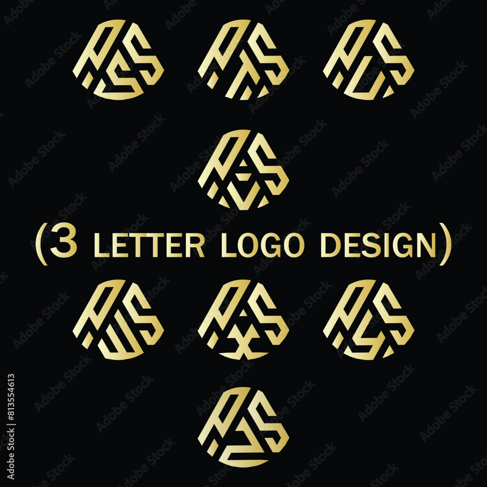 Obraz premium Creative 3 letter logo design PSM,PSN,PSO,PSP,PSQ,PSR, Creative 3 letter logo design PSS,PST,PSU,PSV,PSW,PSX,PSY,PSZ,