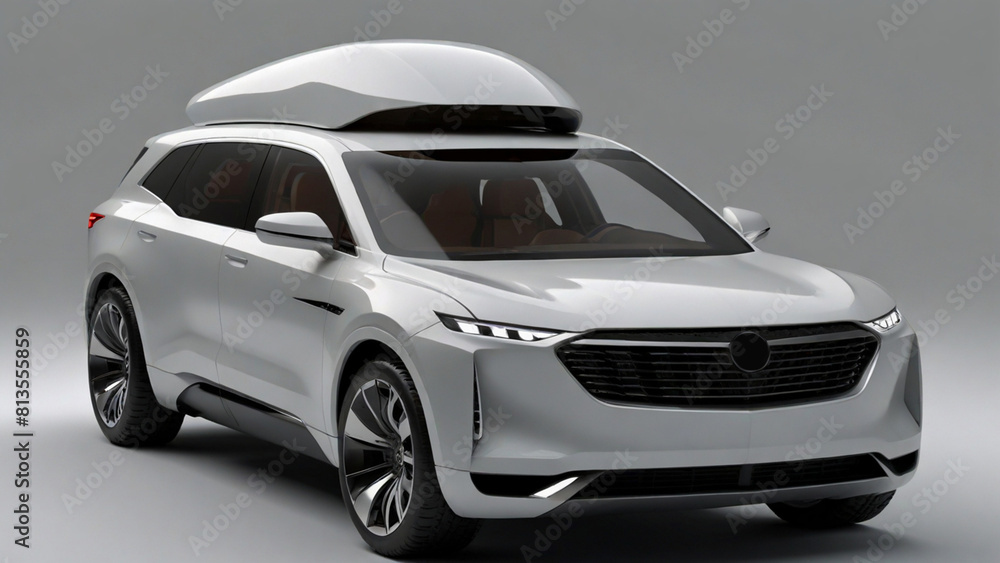 Fototapeta premium Modern SUV Car Design