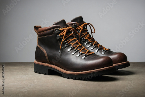 A retro-inspired hiking boot with classic leather construction and nostalgic design elements, offering timeless style for outdoor adventures