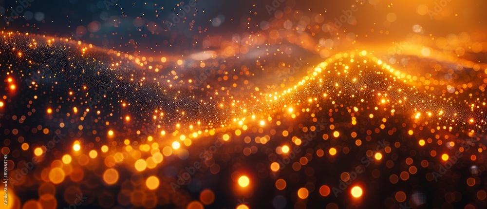 abstract technology background gold abstract technology background gold