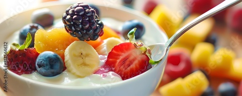 Dipping a Vibrant Fruit Med...