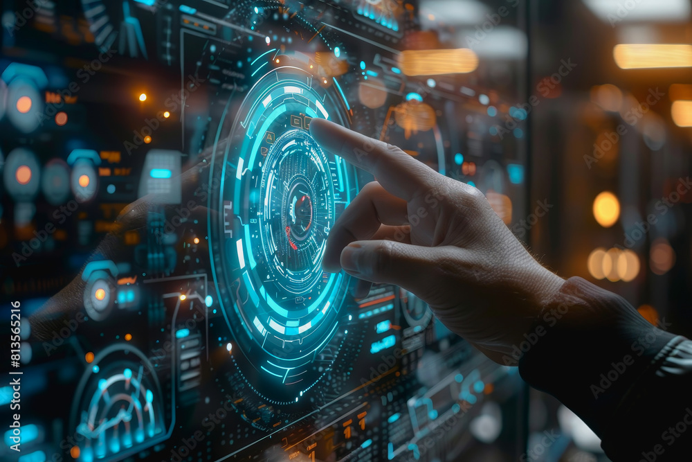 Holographic User Interface, Digital and Innovation Technology Holographic User Interface, Digital and Innovation Technology
