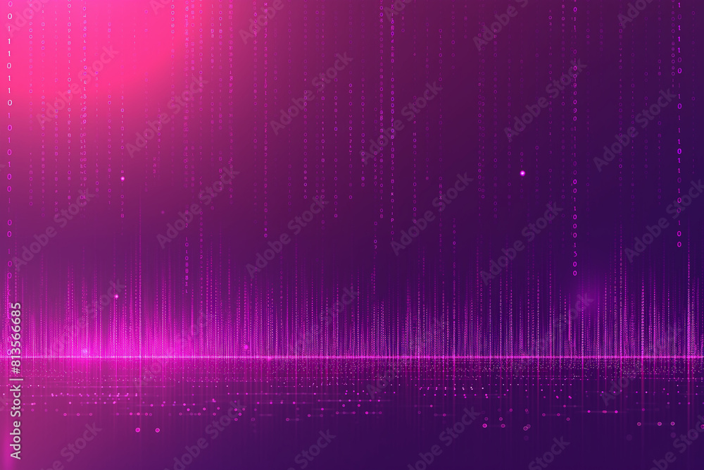 A purple background with a purple line that is very long