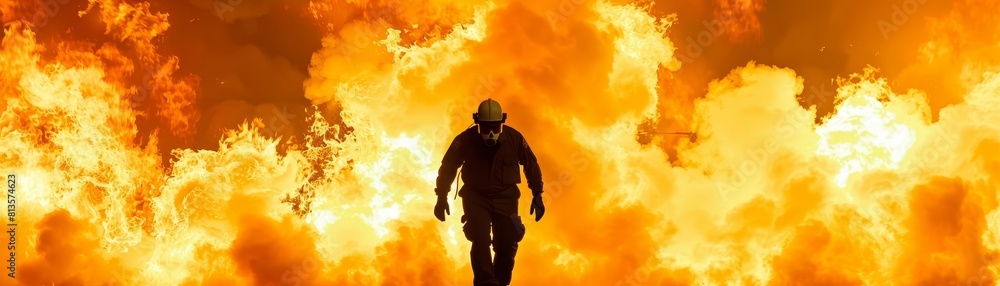 A bomb squad technician meticulously disarms an explosive device, skillfully neutralizing the threat to public safety A bomb squad technician meticulously disarms an explosive device, skillfully neutralizing the threat to public safety
