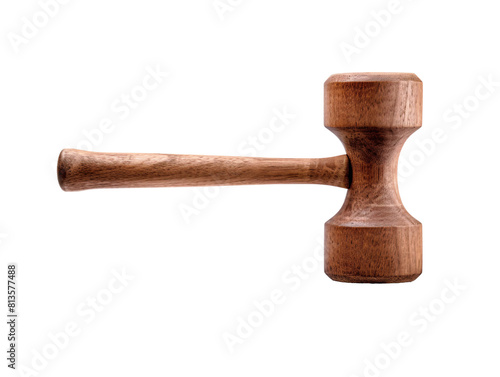 a wooden mallet with a wooden handle photo