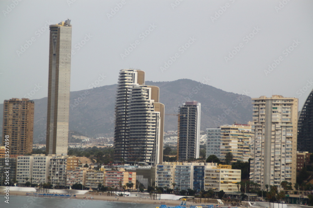 Obraz premium balcon de benidorm