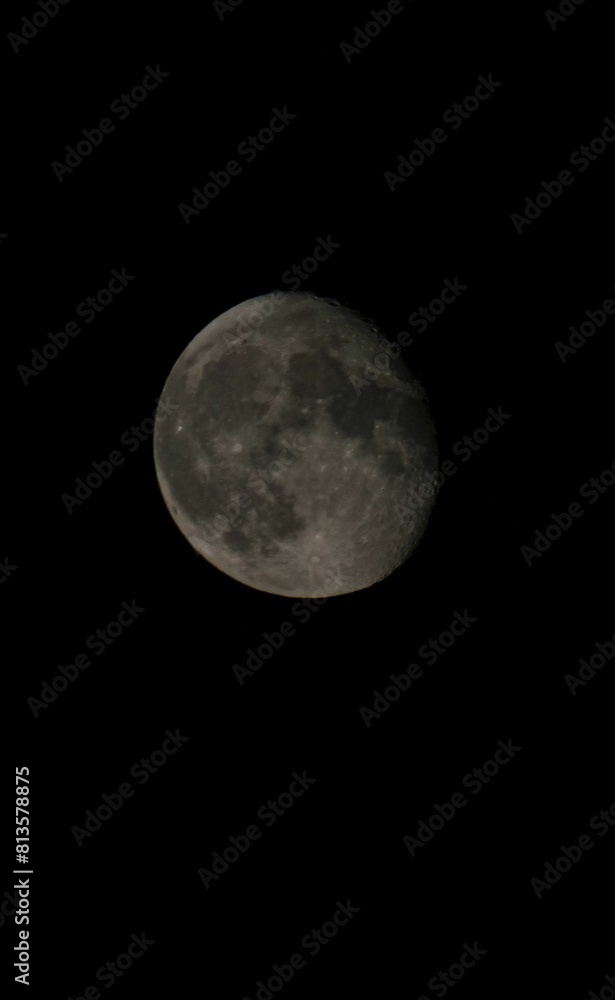 Full moon in night sky Full moon in night sky
