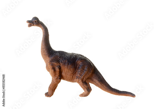 Brachiosaurus dinosaurs toy. Dinosaur from the Jurassic Morrison Formation of North America. photo