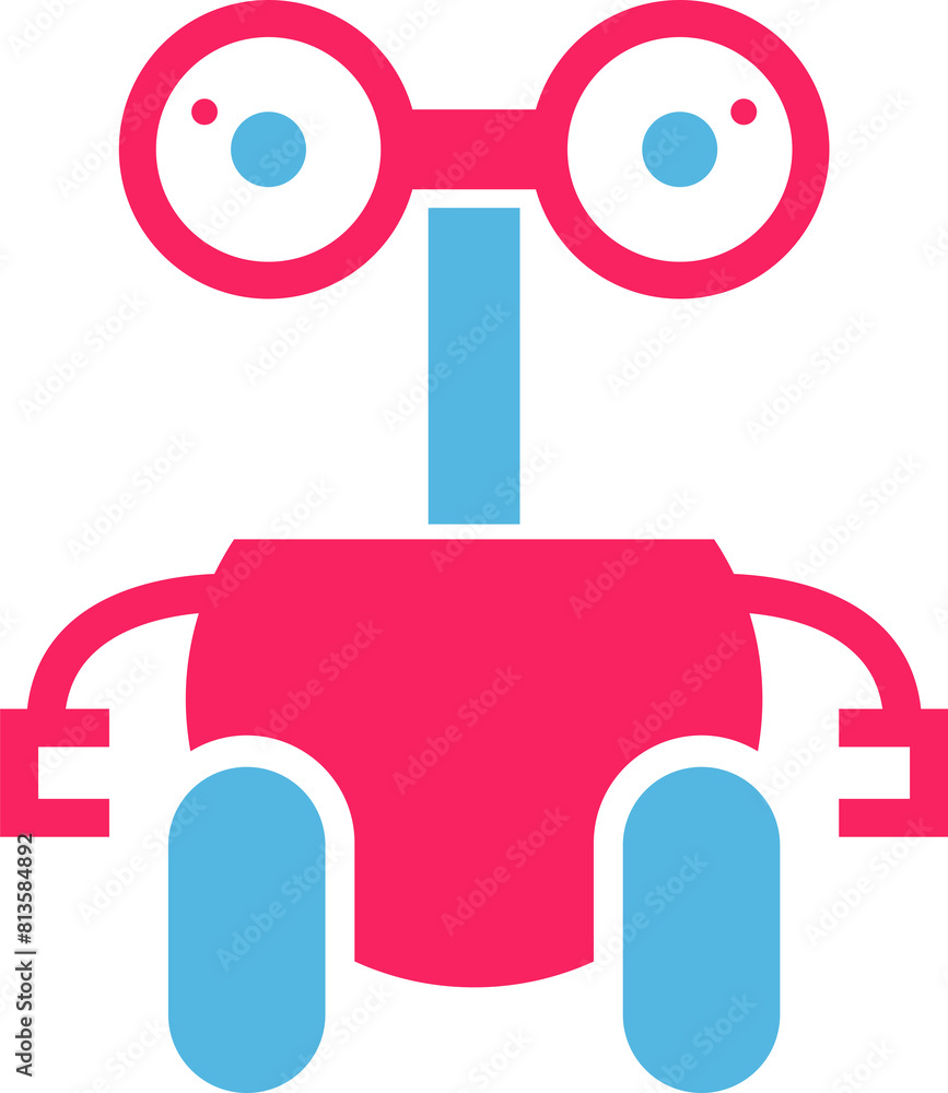 Obraz premium Space Robot Character