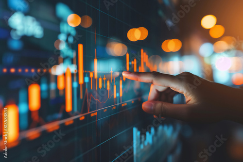 forefinger financial graph invesment trading stock market