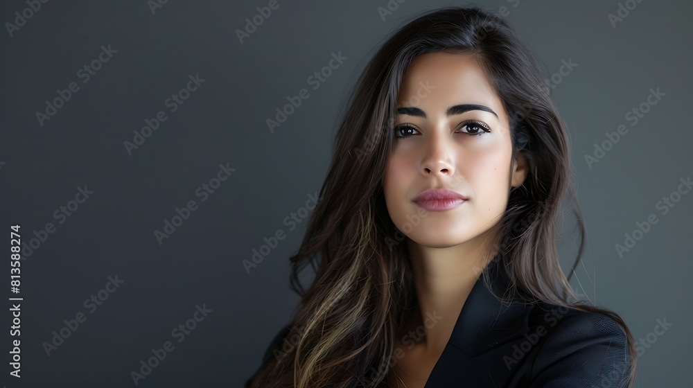 Turkish Businesswoman in Plain Background Setting, Turkish, businesswoman, plain background setting Turkish Businesswoman in Plain Background Setting, Turkish, businesswoman, plain background setting