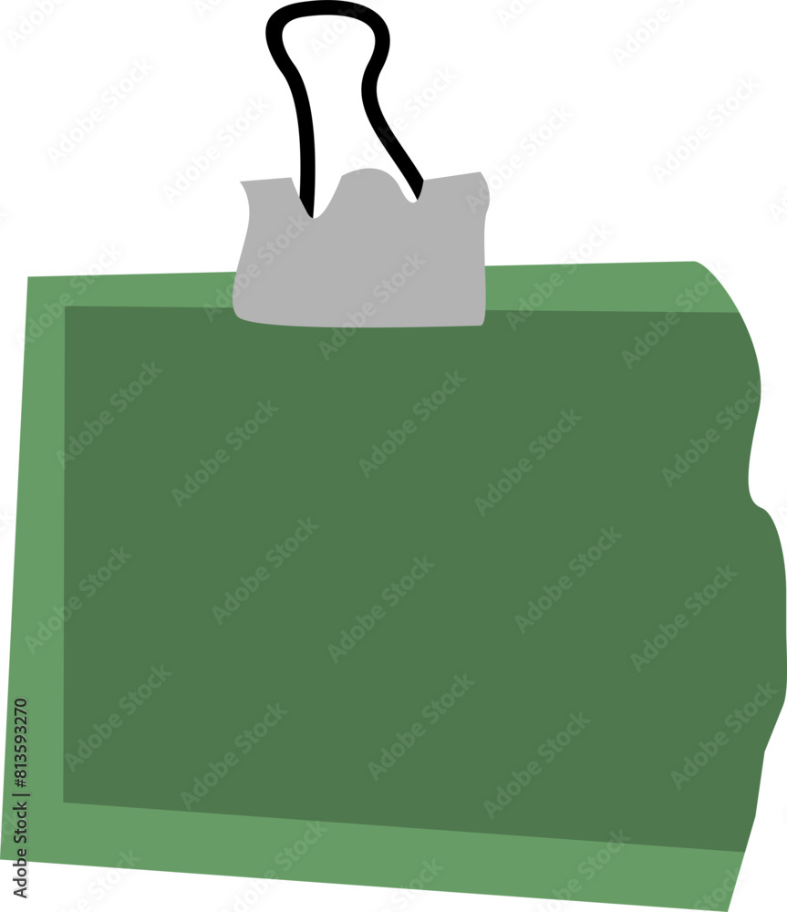 Obraz premium Daily Note Reminder Element