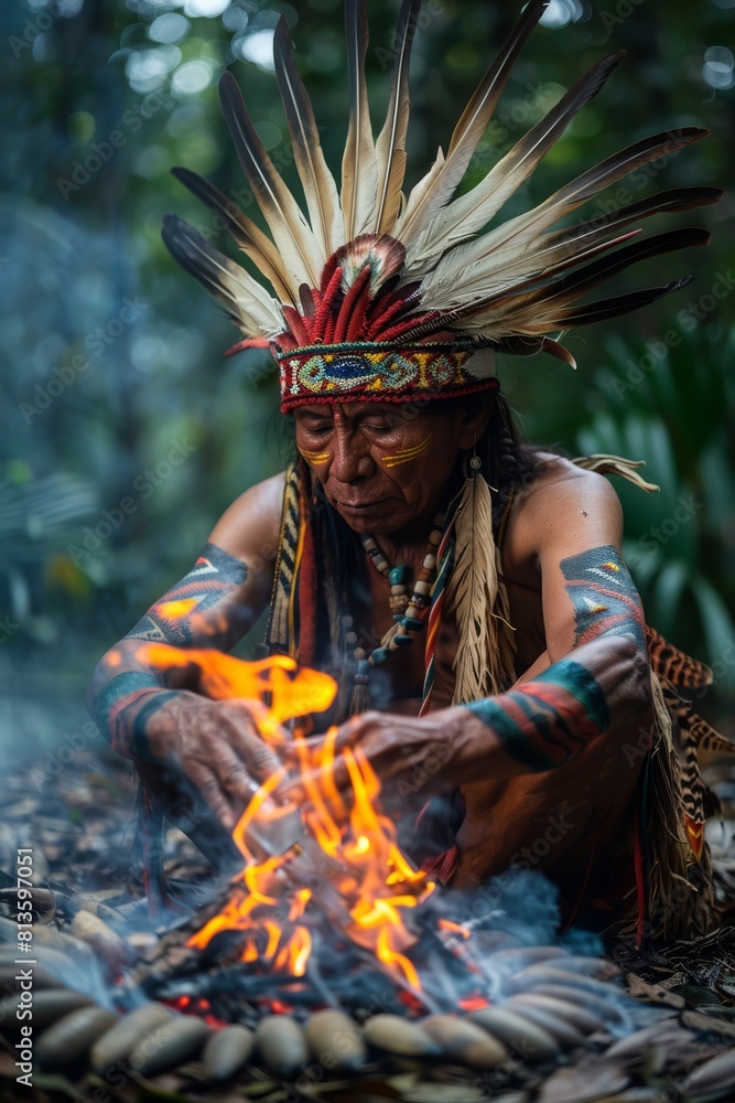 For indigenous shamans, the Amazon is a sacred realm where the veil between worlds is thin, allowing them to access the healing energies that flow through the land and connect with the spirits.
