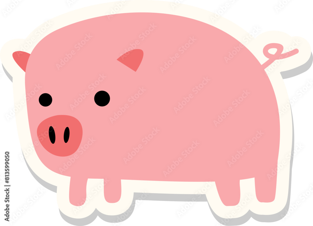Farm Illustration Sticker Element Farm Illustration Sticker Element