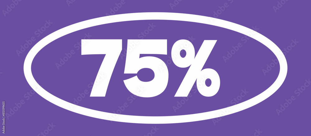 Fototapeta premium Fashion Discount Label Element