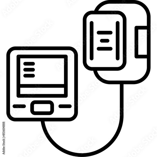 Blood Pressure Monitor Icon