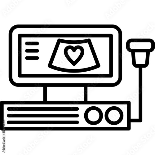 Echocardiogram Icon