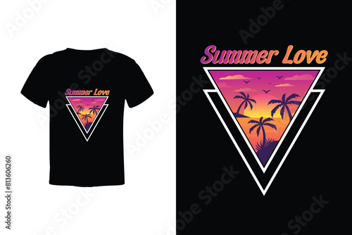 Embrace the warmth of summer with our 'Summer Love' tee - a whimsical celebration of sun-kissed days, ocean breezes, and the joy of carefree adventures