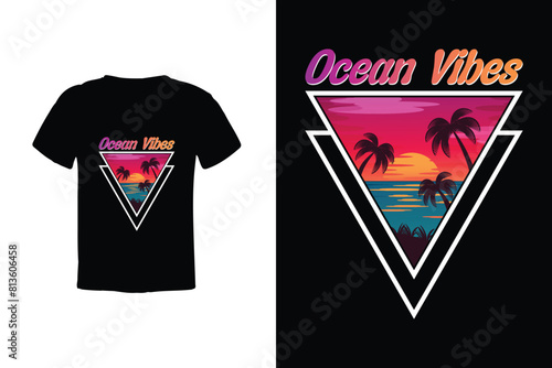 Dive into a sea of love with our 'Ocean Love' tee - a tribute to the endless allure of the waves, perfect for beach enthusiasts and ocean admirers alike