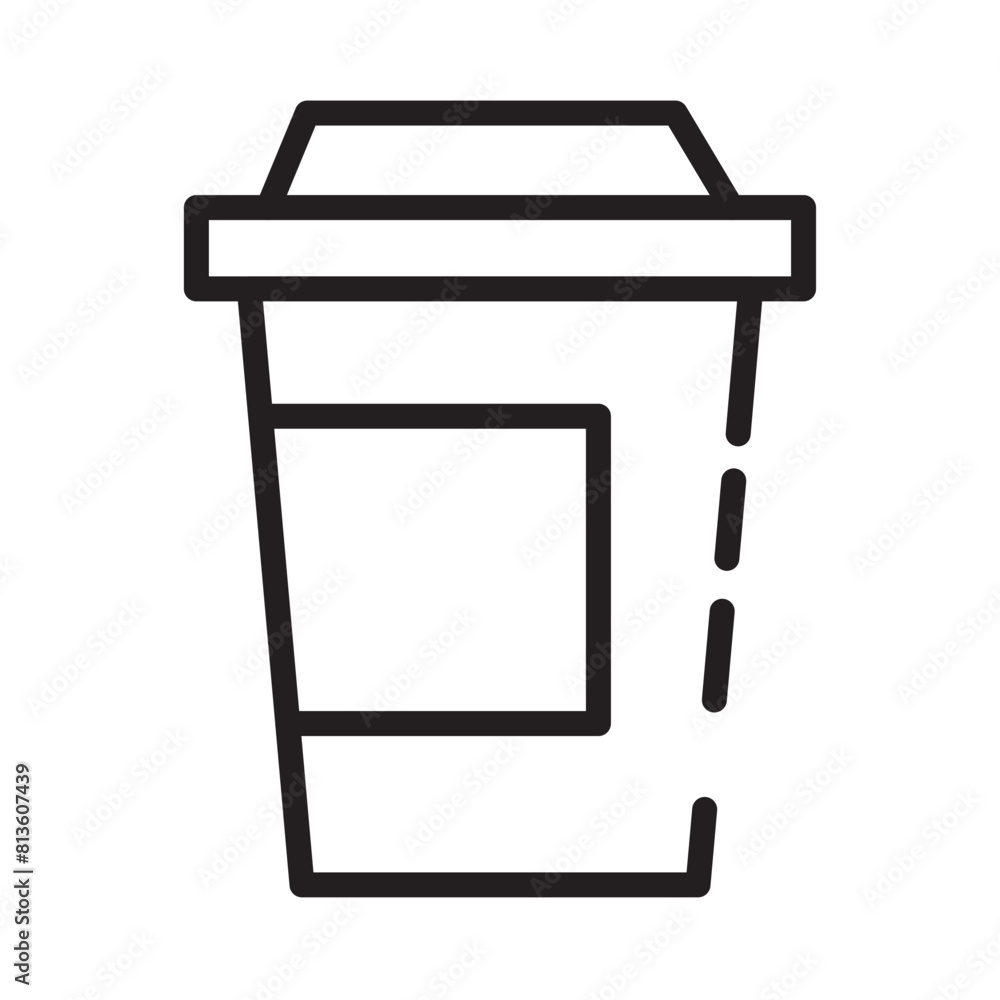 Bottle Coffee Drink Line Icon Bottle Coffee Drink Line Icon