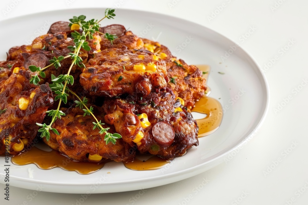 Delectable Andouille Sausage Corn Fritters Bursting with Flavor Delectable Andouille Sausage Corn Fritters Bursting with Flavor
