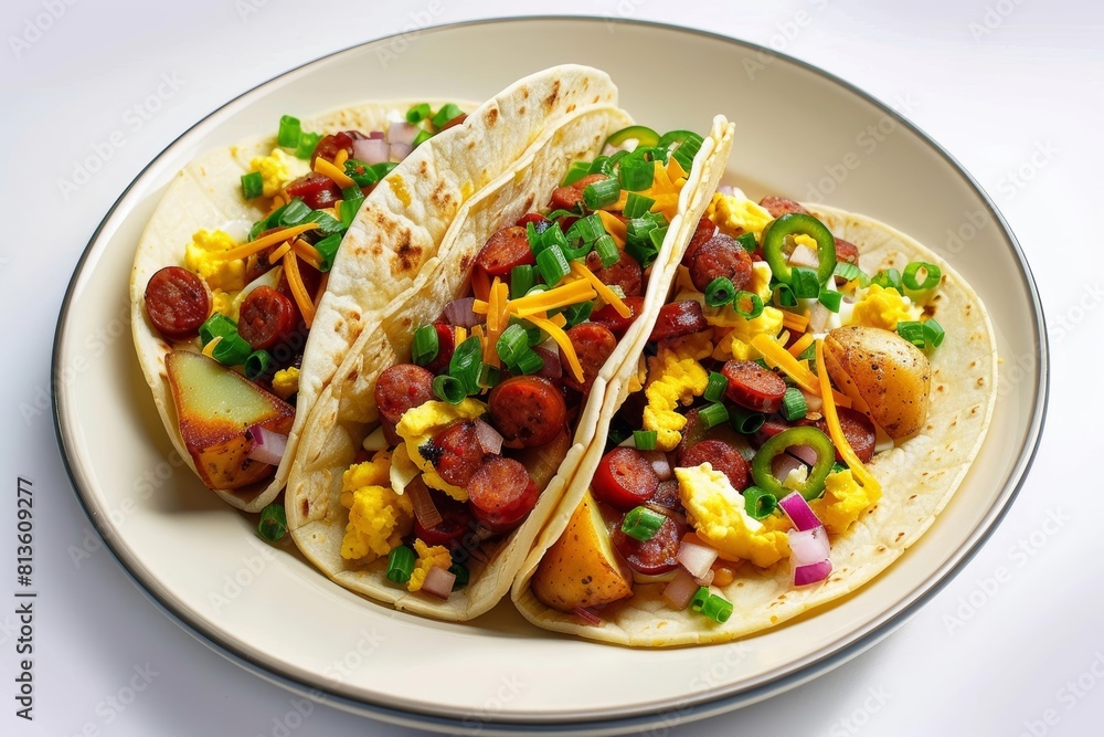 Tasty Andouille Hash Tacos with Spicy Sausage Mix Tasty Andouille Hash Tacos with Spicy Sausage Mix