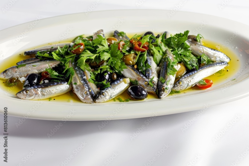 Anchovy Marinade: A Symphony of Flavors on a Plate Anchovy Marinade: A Symphony of Flavors on a Plate
