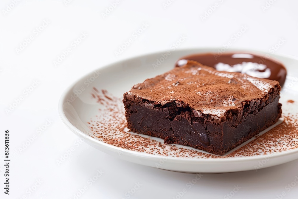 Gourmet Ancho Chile Chocolate Brownie with Crisp Edges Gourmet Ancho Chile Chocolate Brownie with Crisp Edges
