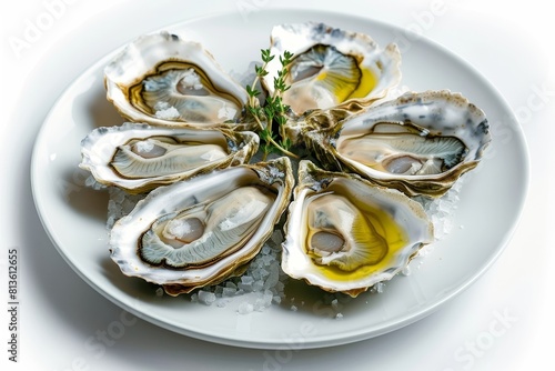 Delicious Thyme-Roasted Oysters in the Shell with Lamb Jus