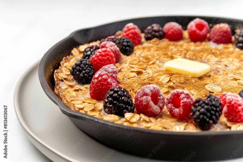 Comforting and Warm Baked Oatmeal Comforting and Warm Baked Oatmeal