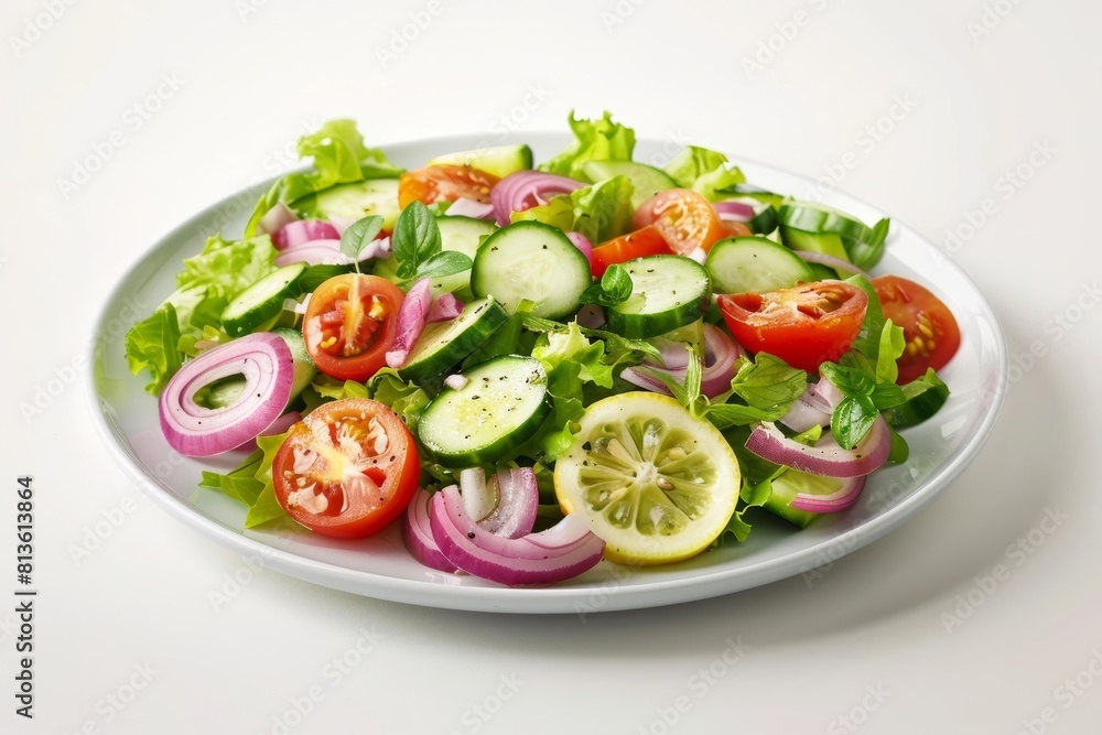 Easy-to-Make Chopped Salad with Creamy Olive Oil Dressing Easy-to-Make Chopped Salad with Creamy Olive Oil Dressing