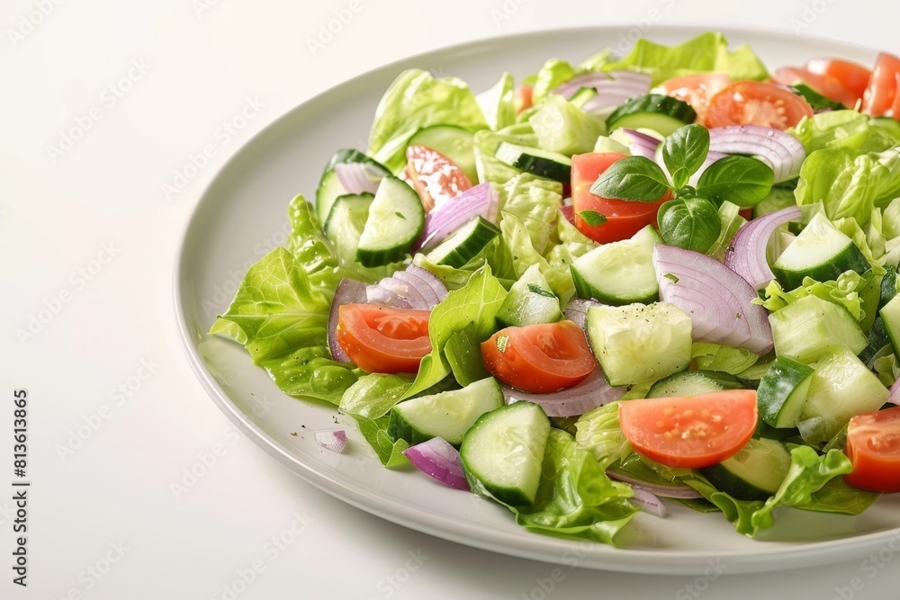 Delicious Chopped Salad with Creamy Olive Oil Dressing Delicious Chopped Salad with Creamy Olive Oil Dressing