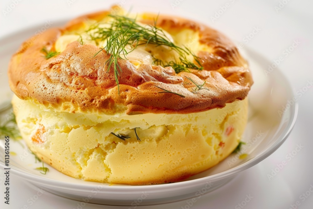 Exquisite Salmon Souffle with Lemon and Dijon Mustard Exquisite Salmon Souffle with Lemon and Dijon Mustard