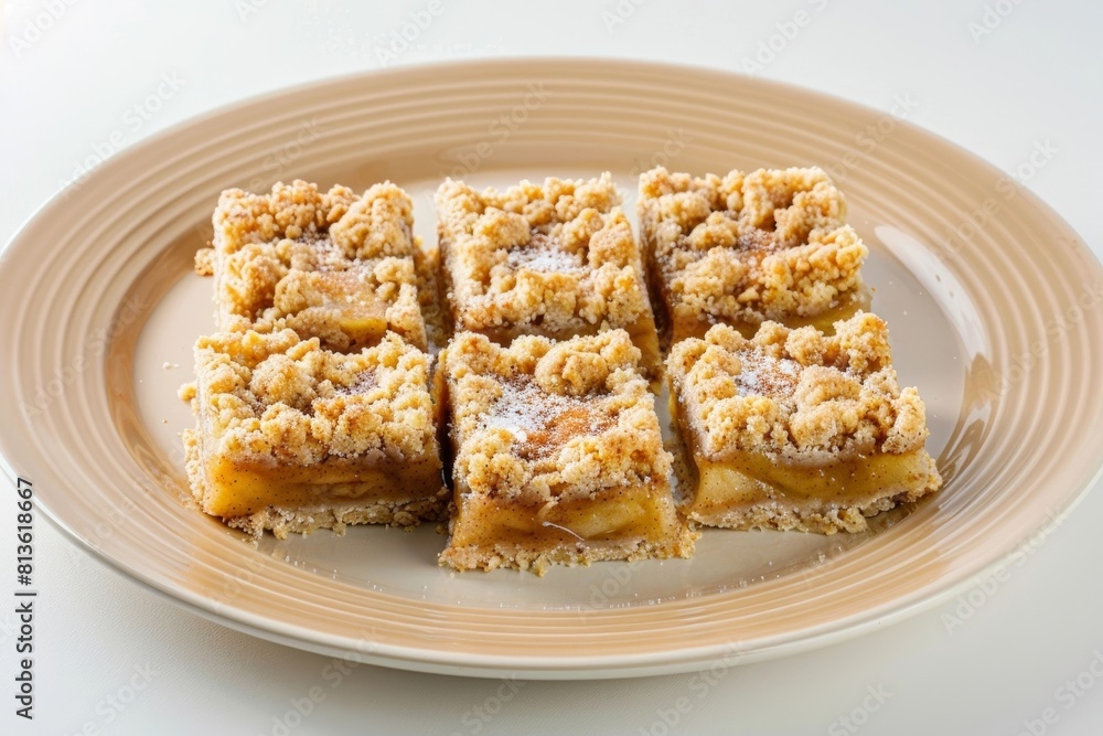 Exquisite Apple-Cinnamon Bars with Cinnamon Aroma Exquisite Apple-Cinnamon Bars with Cinnamon Aroma