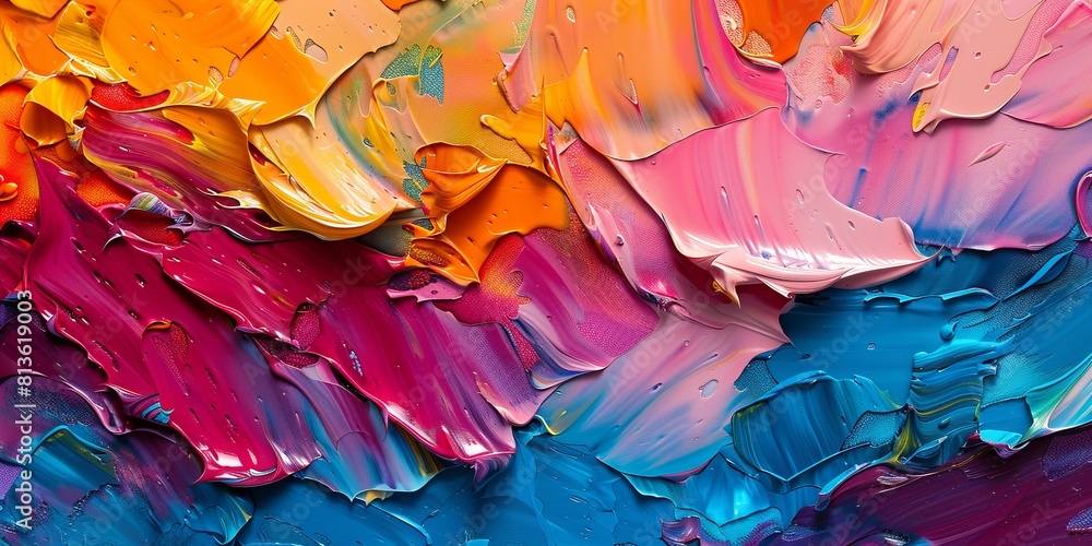 Stylish Multicolored Painting. Abstract Art Texture Wallpaper. Stylish Multicolored Painting. Abstract Art Texture Wallpaper.