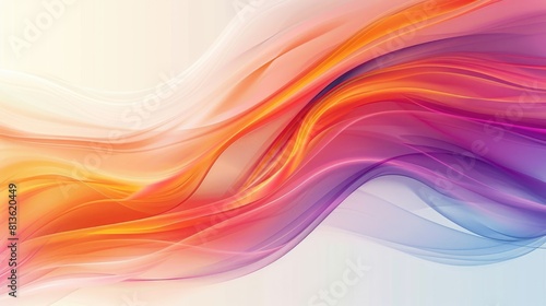 abstract colorful wave business background
